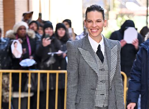Everything We Know About Hilary Swank's New .